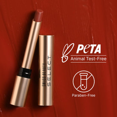 Swiss Beauty Select High On Shine Creamy Lipstick | With Mirror-shine finish | Enriched with Vitamin E | Shade- Admirer Plum, 1g |